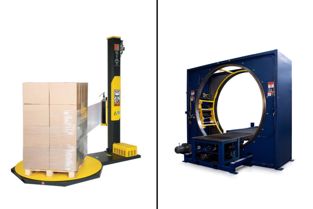 مقایسه شیرینک و استرچ در بسته بندی پالت 4 انواع دستگاه بسته بندی استرچ رپ