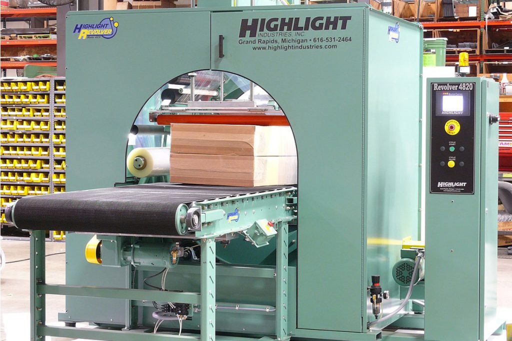 دستگاه استرچ پالت چیست و انواع آن کدام است؟ 3 دستگاه استرچ پالت مداری